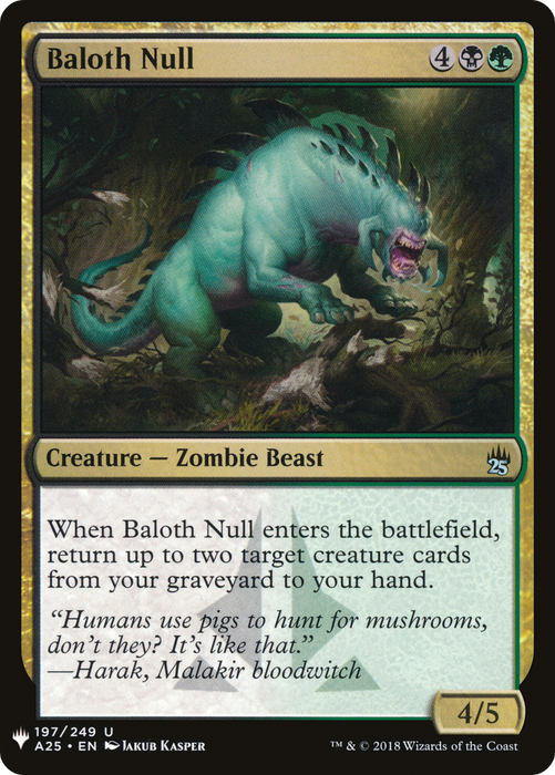 Baloth Null (LIST-A25-197) - uncommon