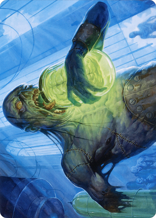 Larder Zombie // Larder Zombie (AMID-024) - common (Borderless) - Foil