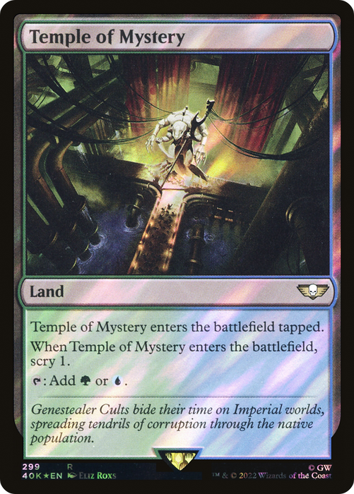 Temple of Mystery (40K-299★) - rare - Foil