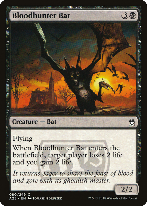 Bloodhunter Bat (A25-080) - common - Foil