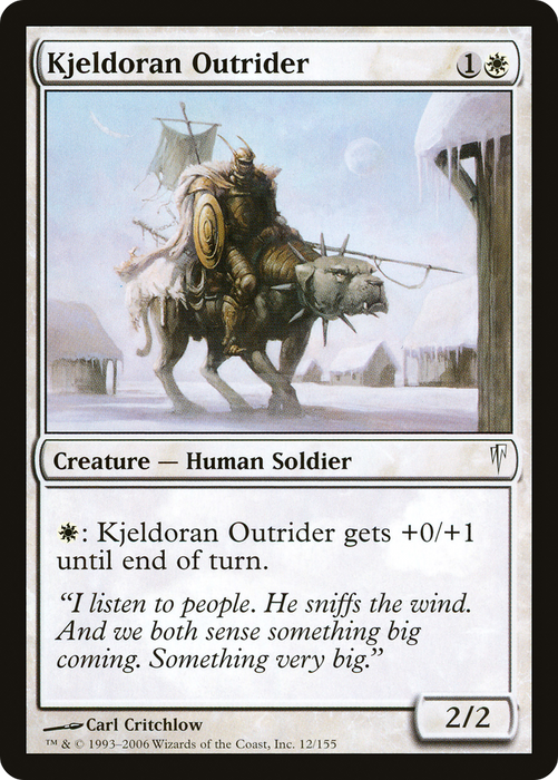 Kjeldoran Outrider (CSP-012) - common