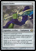 Sword of Kaldra (PRM-31987) - rare - Foil