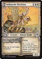 Ardenvale Tactician // Dizzying Swoop (ELD-273) - common: (Showcase) - Foil