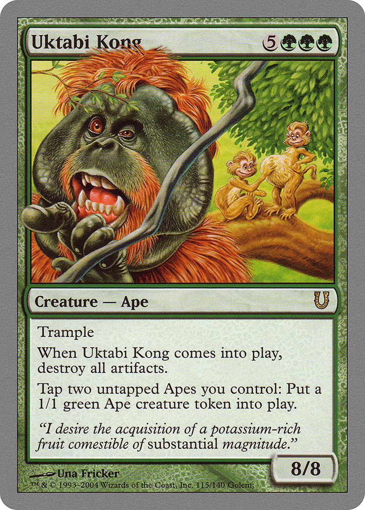 Uktabi Kong (UNH-115) - rare - Foil