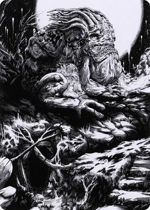 Grolnok, the Omnivore // Grolnok, the Omnivore (AVOW-077) - common (Borderless) - Foil