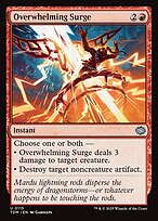 Overwhelming Surge (TDM-115) - uncommon - Foil