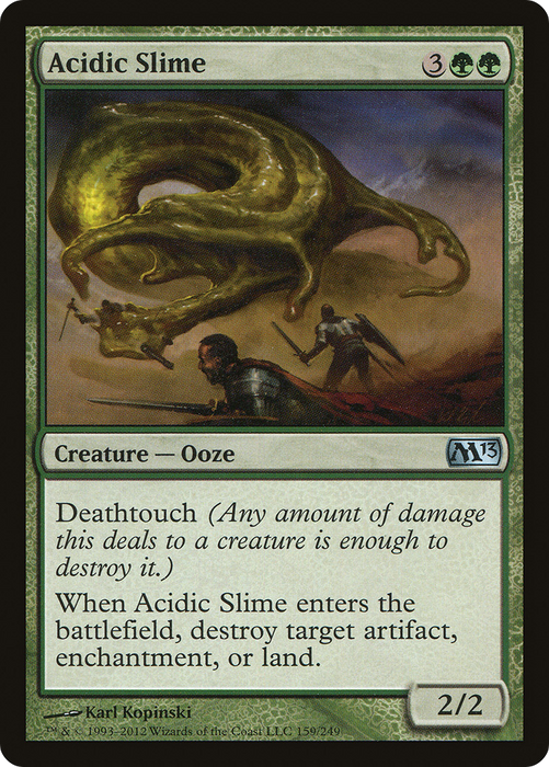 Acidic Slime (M13-159) - uncommon - Foil