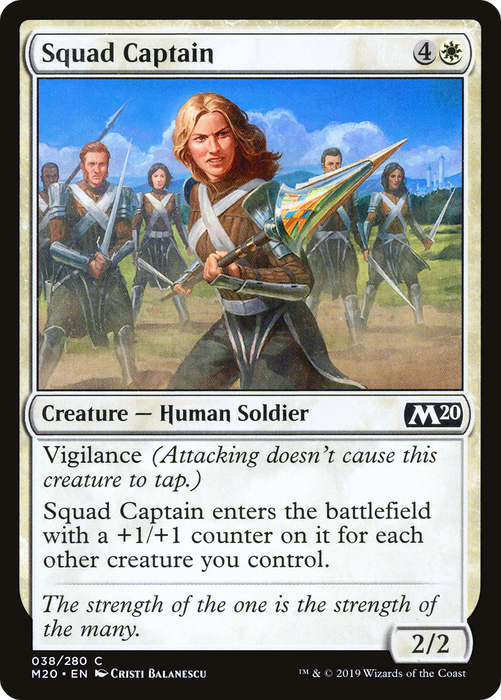 Squad Captain (M20-038) - common - Foil