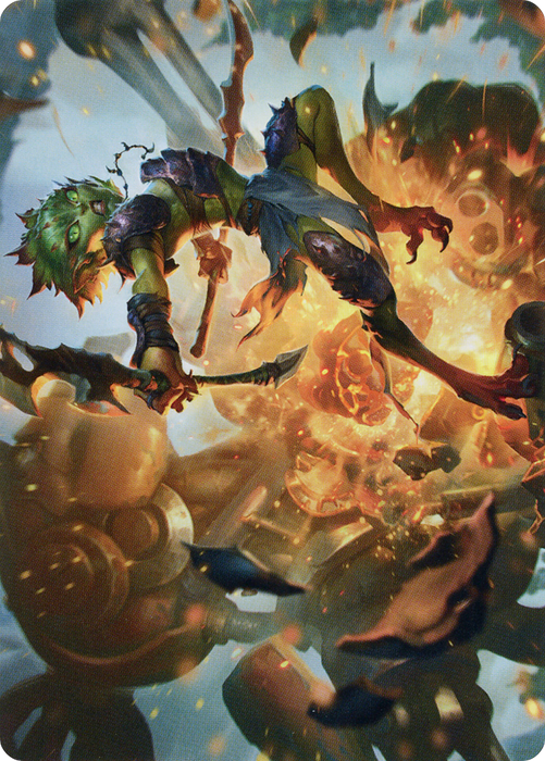 Argothian Sprite // Argothian Sprite (ABRO-023) - common (Borderless) - Foil