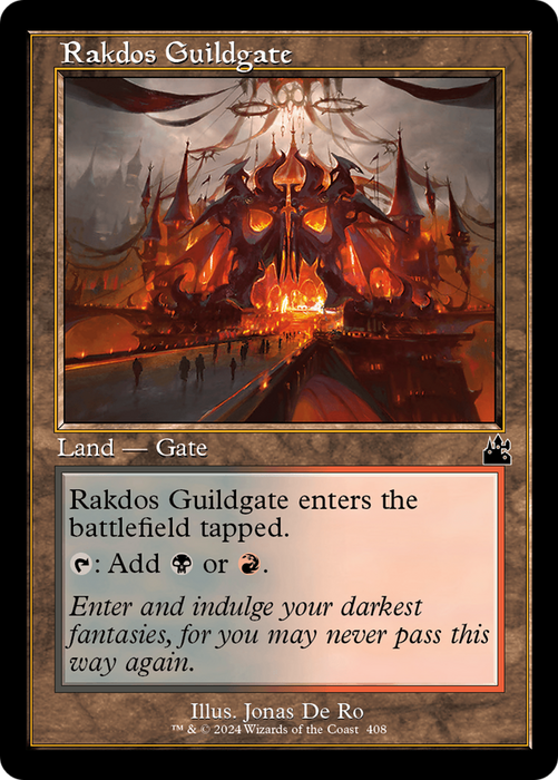 Rakdos Guildgate (RVR-408) - common - Foil