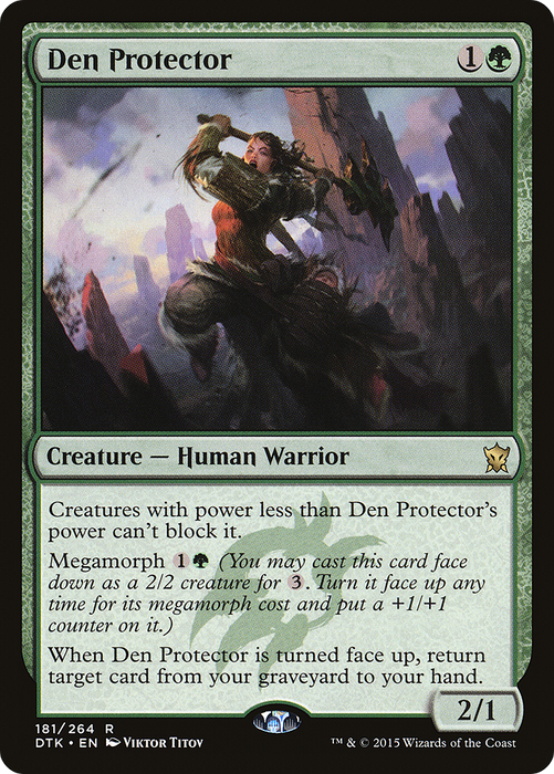 Den Protector (DTK-181) - rare - Foil