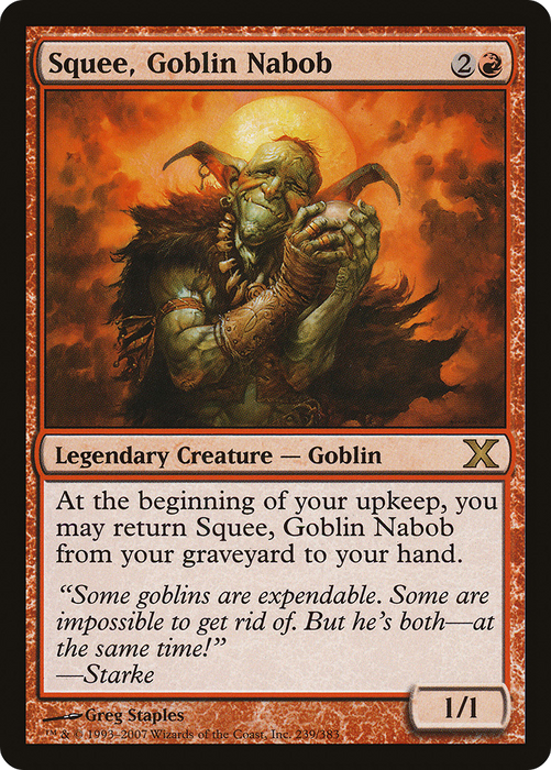 Squee, Goblin Nabob (10E-239) - rare - Foil