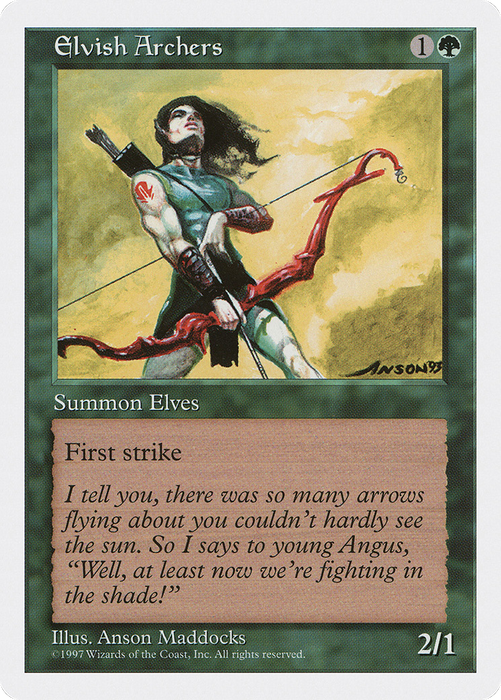 Elvish Archers (5ED-292) - rare