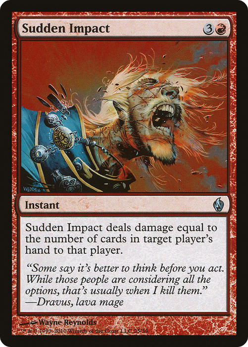 Sudden Impact (PD2-025) - uncommon - Foil