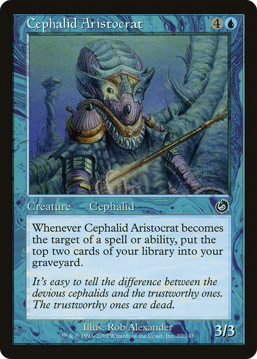 Cephalid Aristocrat (TOR-027) - common