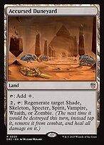 Accursed Duneyard (DRC-020) - rare