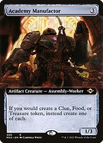Academy Manufactor (MH2-469) - rare: (Extended Art) - Foil