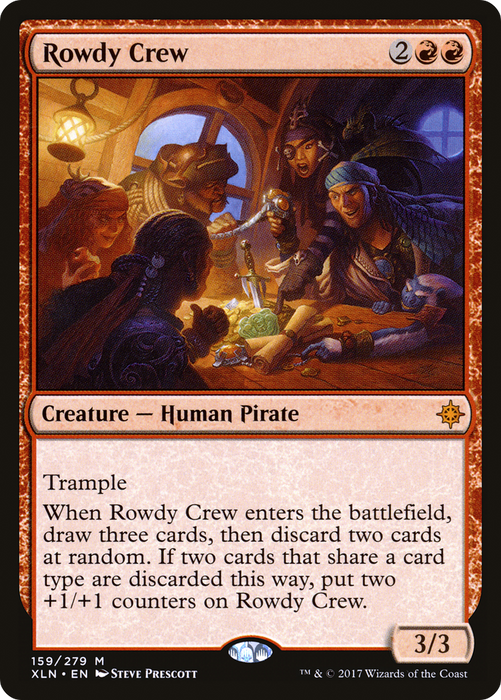 Rowdy Crew (XLN-159) - mythic - Foil