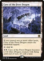 Cave of the Frost Dragon (AFR-253) - rare