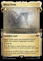 Minas Tirith (LTR-707) - rare: (Showcase)