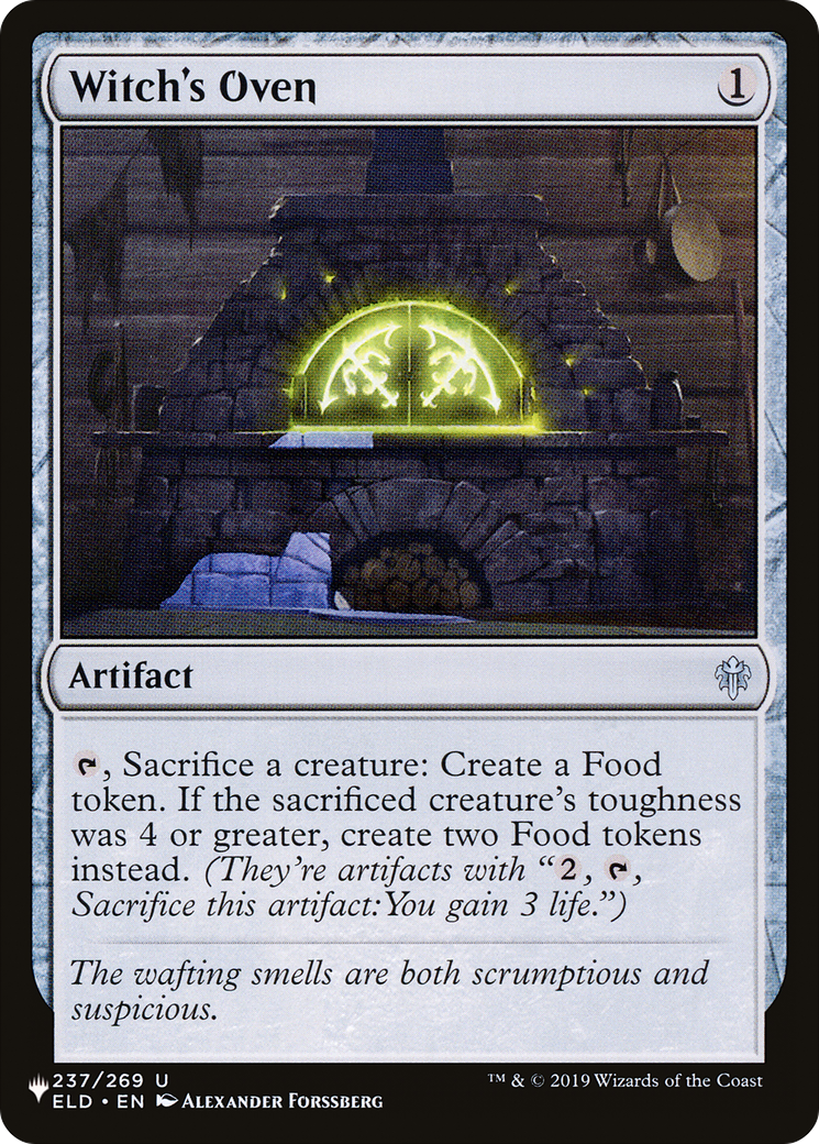 Witch's Oven (LIST-ELD-237) - uncommon