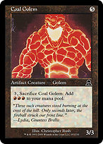 Coal Golem (ME3-193) - common - Foil