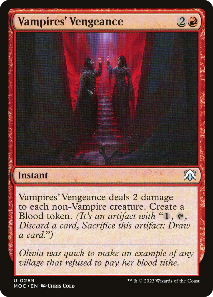 Vampires' Vengeance (MOC-289) - uncommon