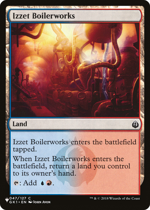 Izzet Boilerworks (LIST-GK1-47) - common