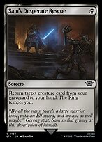 Sam's Desperate Rescue (LTR-105) - common - Foil