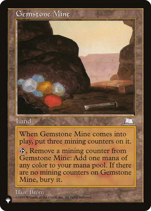 Gemstone Mine (LIST-WTH-164) - uncommon