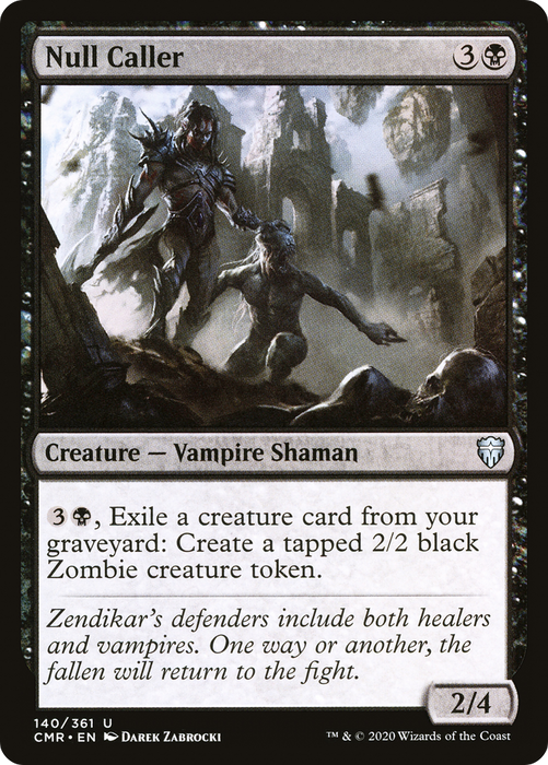 Null Caller (CMR-140) - uncommon - Foil