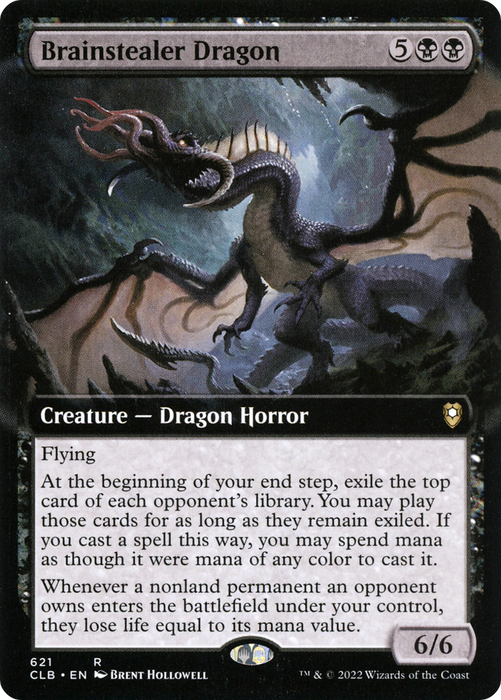 Brainstealer Dragon (CLB-621) - rare: (Extended Art)