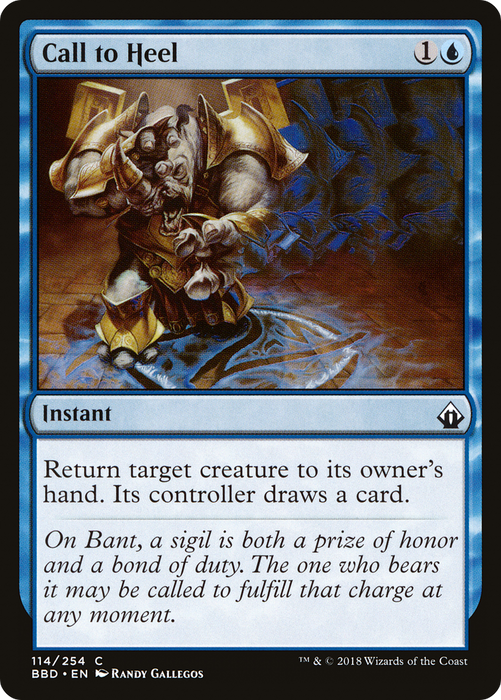 Call to Heel (BBD-114) - common - Foil