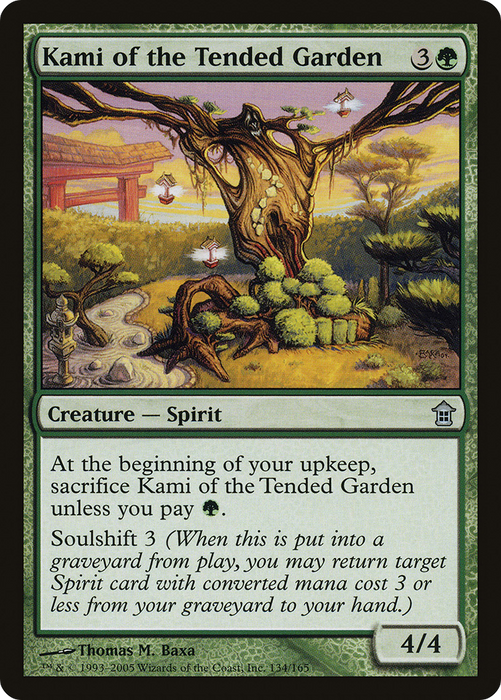 Kami of the Tended Garden (SOK-134) - uncommon - Foil