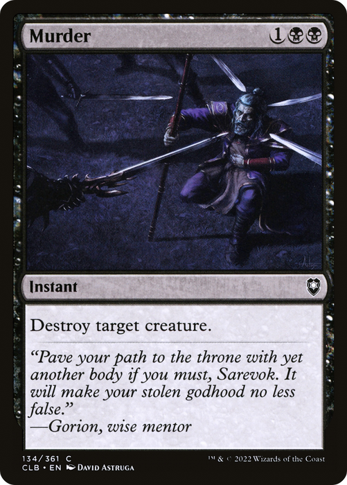 Murder (CLB-134) - common