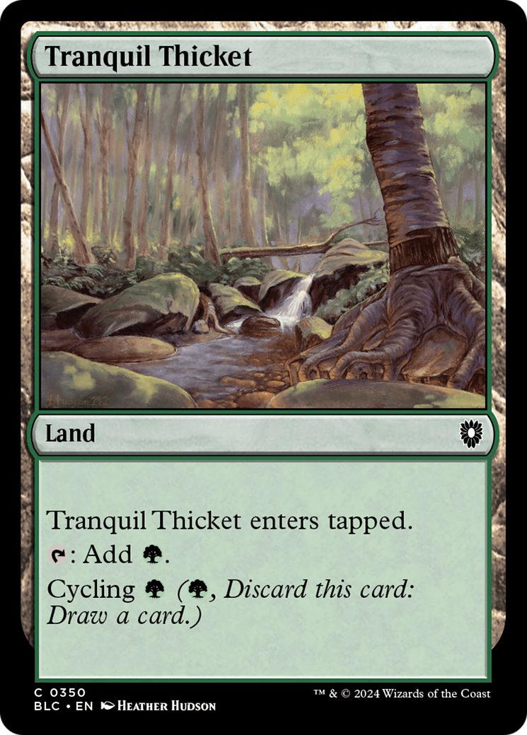 Tranquil Thicket (BLC-350) - common