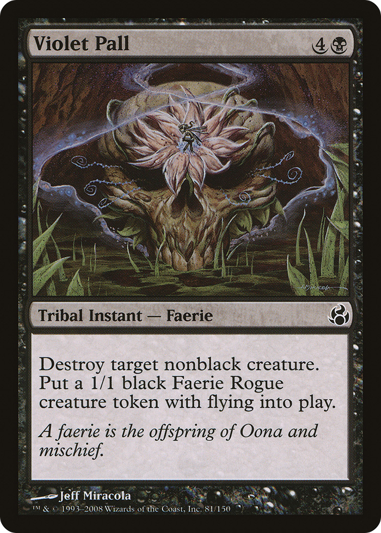 Violet Pall (MOR-081) - common - Foil