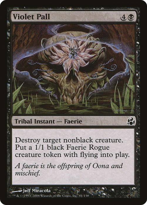 Violet Pall (MOR-081) - common - Foil