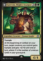 Sarevok, Mighty Usurper (HBG-09G) - uncommon