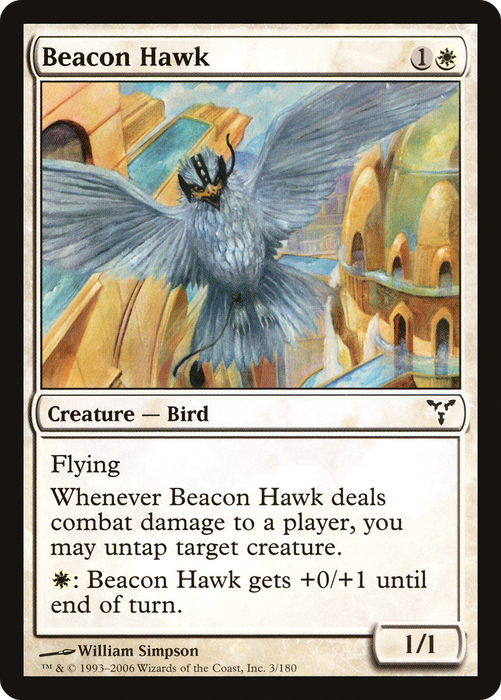 Beacon Hawk (DIS-003) - common - Foil