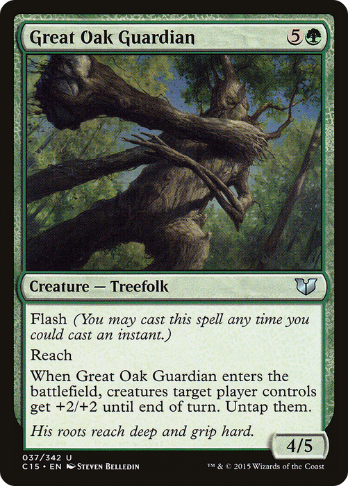 Great Oak Guardian (C15-037) - uncommon