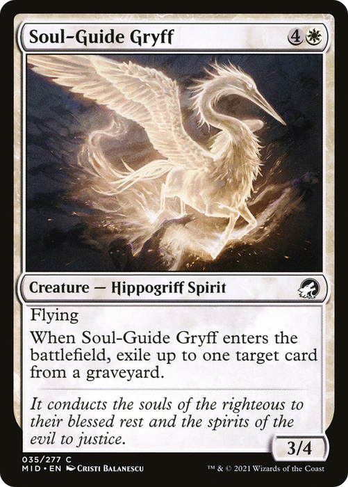 Soul-Guide Gryff (MID-035) - common - Foil