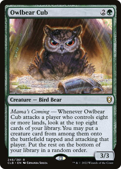 Owlbear Cub (CLB-246) - rare