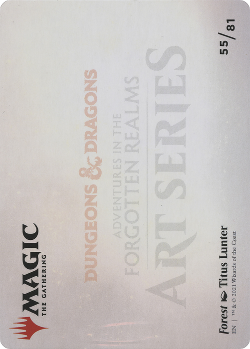 Forest // Forest (AAFR-055) - common (Borderless) - Foil