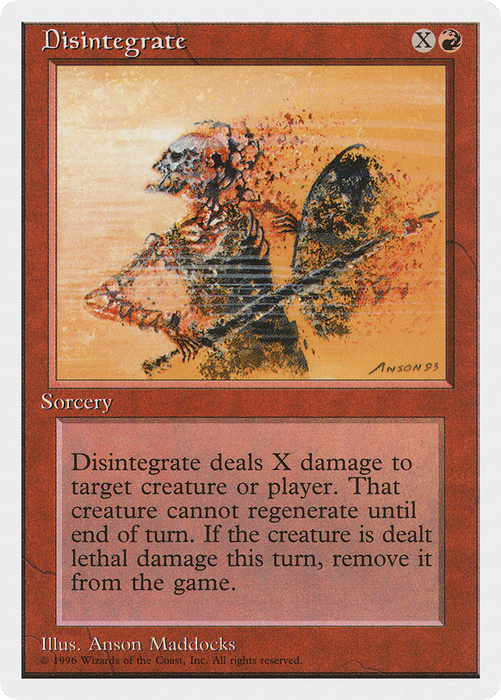 Disintegrate (2PS-031) - common