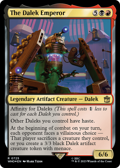 The Dalek Emperor (WHO-725) - rare - Foil