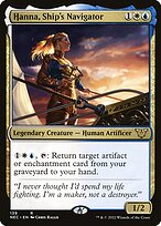 Hanna, Ship's Navigator (NEC-139) - rare