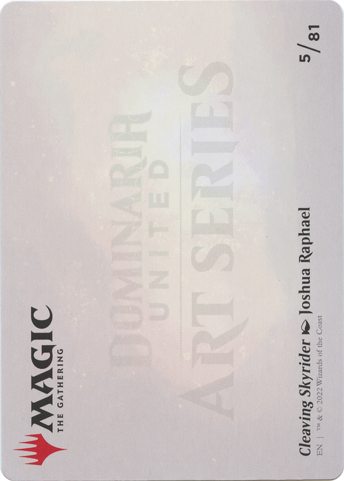 Cleaving Skyrider // Cleaving Skyrider (ADMU-005) - common (Borderless) - Foil