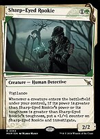 Sharp-Eyed Rookie (MKM-353) - rare: (Showcase) - Foil