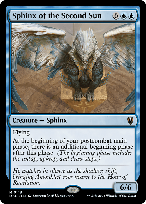Sphinx of the Second Sun (MKC-118) - mythic